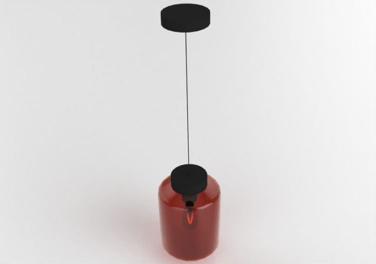 3D Ceiling Lamp - Glass suspended lamp - Avant Lux -...