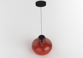 Lampe à suspension 3D - Lampe suspendue en verre - Avant Lux - Rize