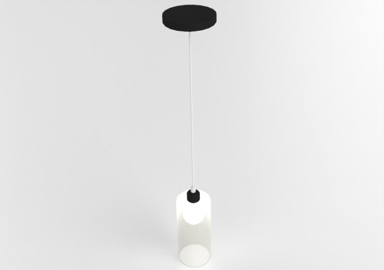 Lampe à suspension 3D - Lampe suspendue en plastique -...