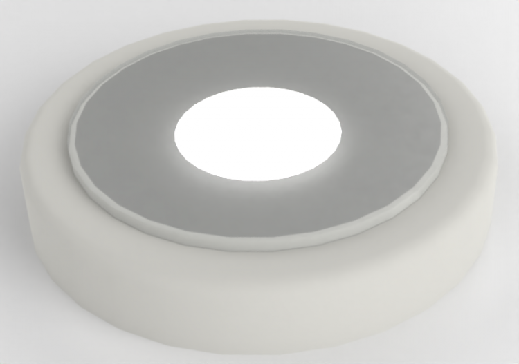 3D Wall Lamp - Plastic wall mounted lamp - Avant Lux -...