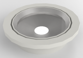 Spotlights and Floodlights 3D - Spot Light - power 12W in plastic - Avant Lux - Supimpa