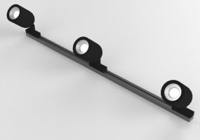 3D Scheinwerfer und Fluter - Spotlampe aus Kunststoff 30W - Avant Lux - Elegance