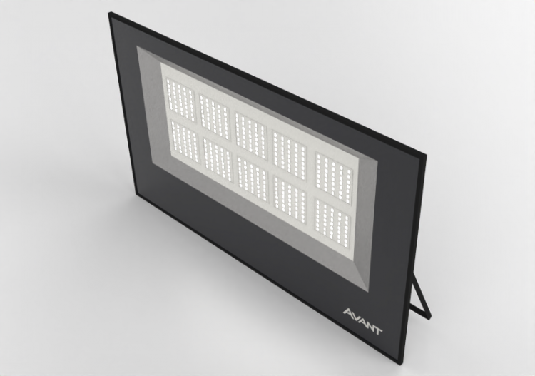 Spots et Projeteurs 3D - Réflecteur slim de 500W - Avant...