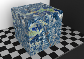 Texture marbre - Sodalite bleu