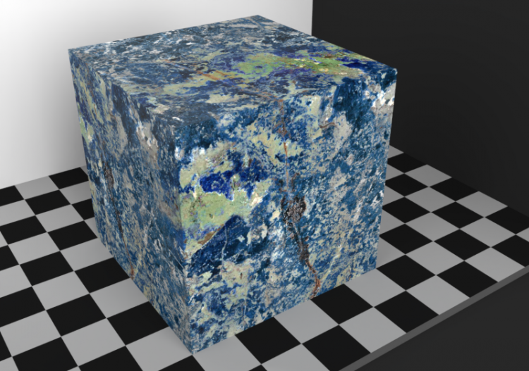 Texture marmo - Sodalite blu - ACCA software