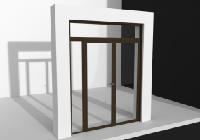 3D Tür/Fenster - Classica P[R] 2AB_SIM[TV]+1FNCLC+1SPRLC
