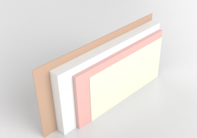 Cassonetto in legno finitura in forato