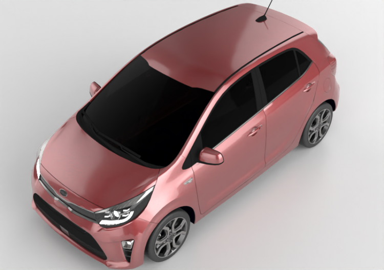 Automobili 3D - 2020 Kia Picanto - ACCA software