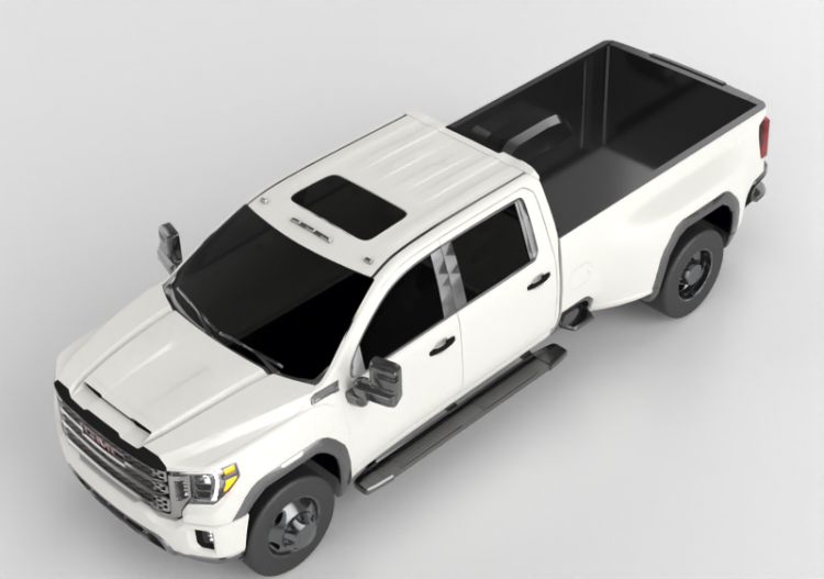 3D Cars - GMC Sierra 3500 - ACCA software