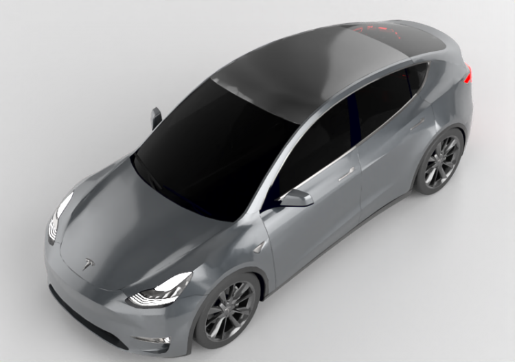 Automobili 3D - 2020 Tesla Model Y - ACCA software