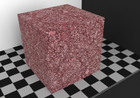 Textura pórfido - Pórfido rojo