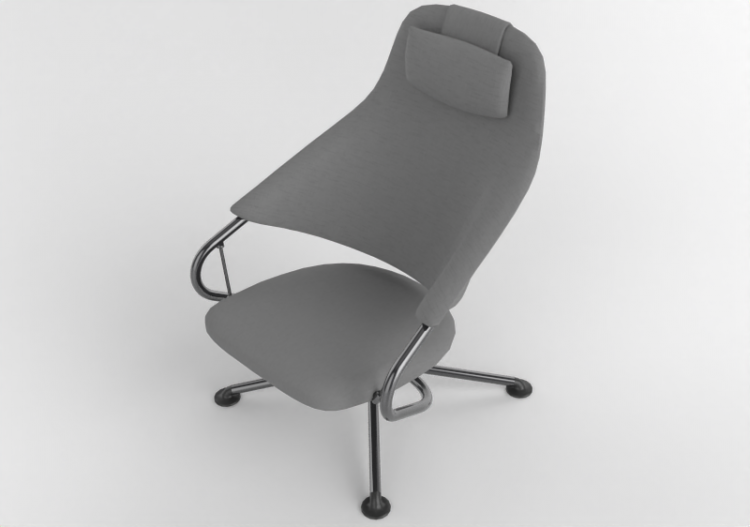 Poltronas y Sofás 3D - Sillón de tela - Vitra - Citizen...