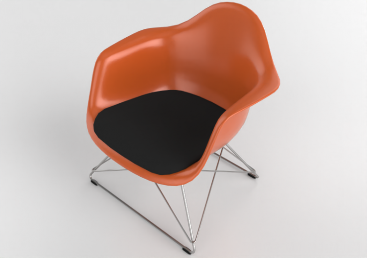 3D Sofa - Plastic Armchair - Vitra - Eames LAR - ACCA...