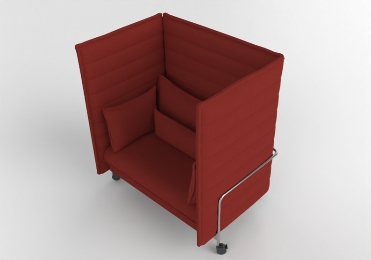 Divans 3D - Canapé en tissu - Vitra - Alcove - Love Seat...