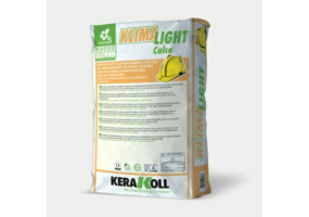 Adesivo e Camada alisante para Revestimento térmico à base de cal Kerakoll - Klima Light Calce