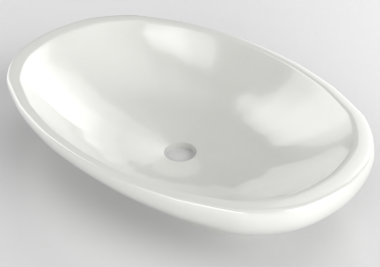 Pias 3D - Pia de cerâmica - Doka Bath Works - Cabrits -...