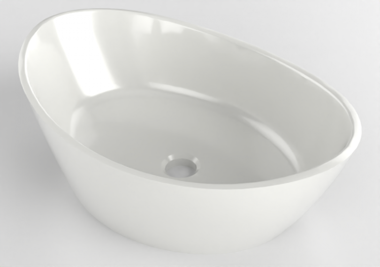Pias 3D - Pia de cerâmica - Doka Bath Works - Amalfi - ACCA...