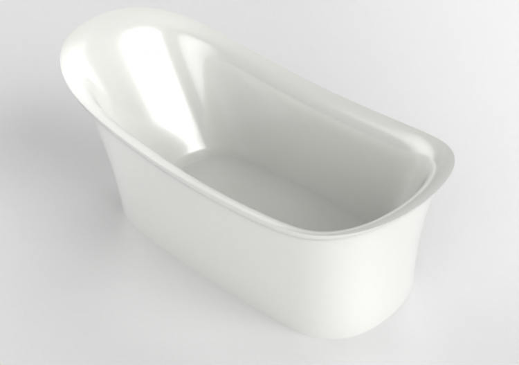 Bañeras de baño 3D - Bañera de cerámica - Doka Bath Works -...