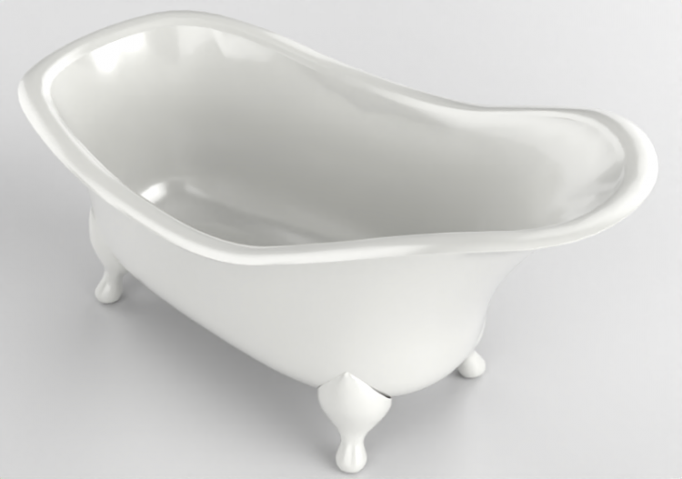 3D Badewannen - Badewanne aus Keramik - Doka Bath Works -...