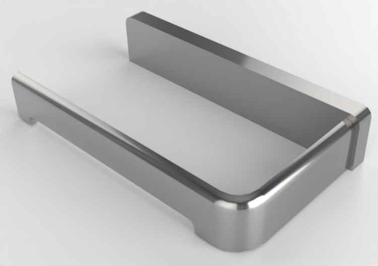 3D Zubehör - Toilettenpapierhalter aus Metall - Doka Bath...