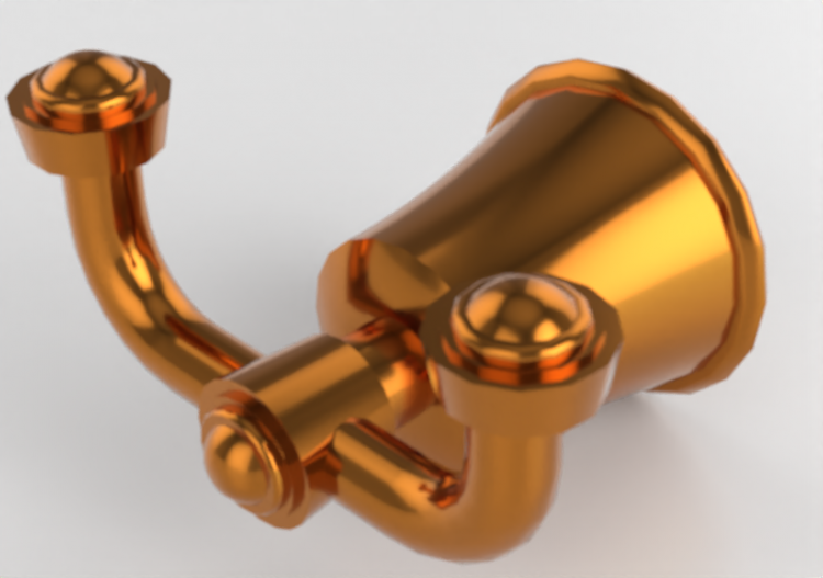 Accesorios 3D - Perchero de metal - Doka Bath Works - Ever...