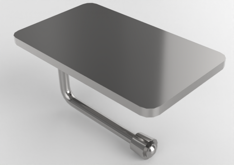 Accesorios 3D - Portarrollos de metal - Doka Bath Works -...
