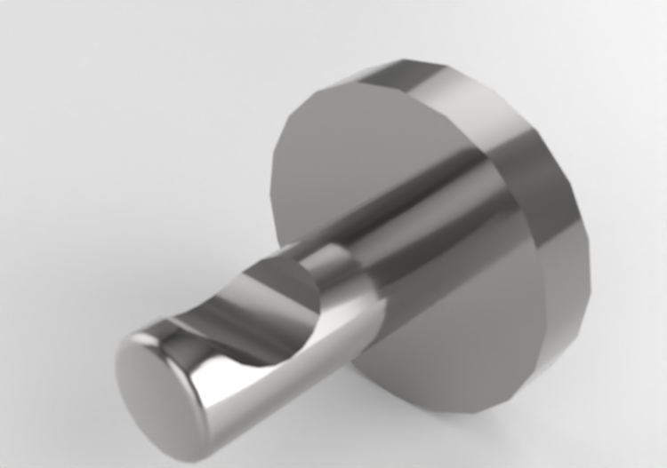 Accessori 3D - Appendi abiti in metallo - Doka Bath Works -...