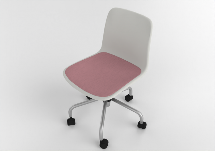 Chaises 3D - Chaise avec assise en plastique - Cavaletti -...