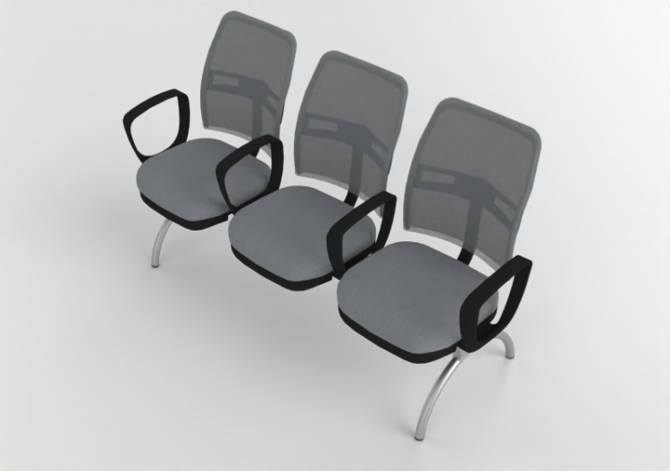 Sedie 3D - Sedie con seduta in tessuto - Cavaletti - New...