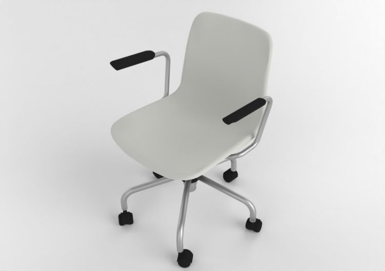 3D Chairs - Chair with plastic seat - Cavaletti - Match -...