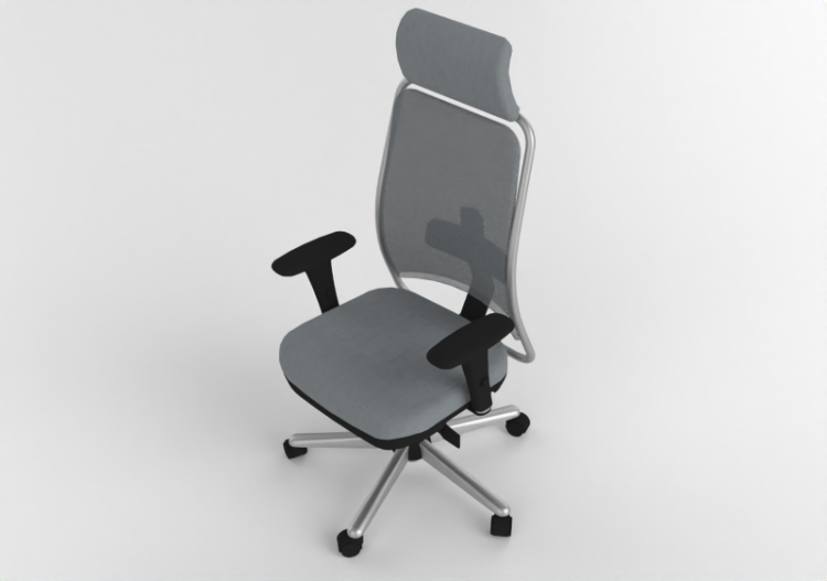 椅子 - Chair with fabric seat - Cavaletti - New Net - 16001AC...