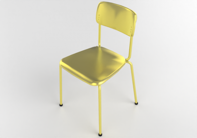 Sillas 3D - Silla con asiento de plástico - Cavaletti - Joy...