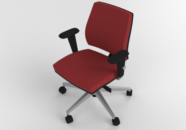 Cadeira 3D - Cadeira com assento em tecido - Cavaletti -...