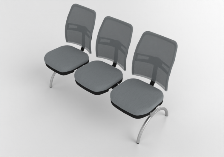椅子 - Chairs with fabric seat - Cavaletti - New Net - 16010...