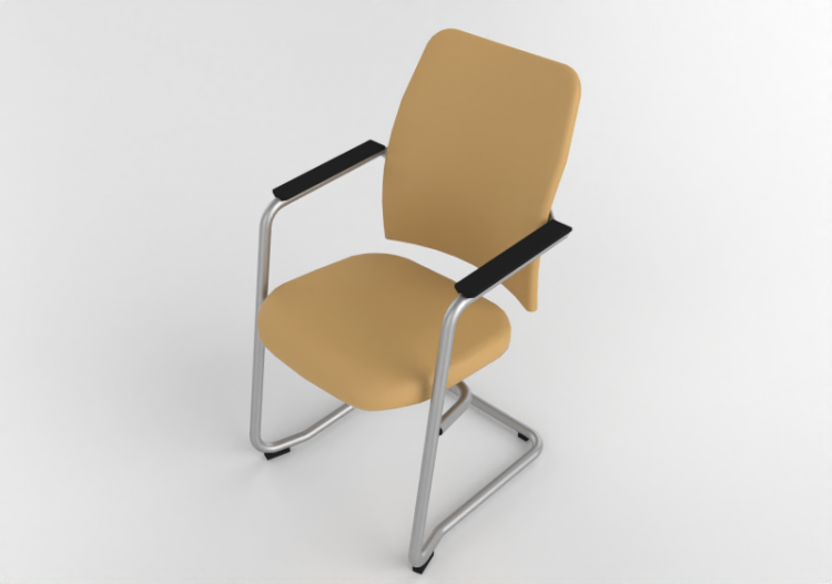 椅子 - Chair with leather seat - Cavaletti - New Net - 16506...