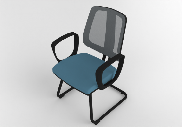 Sillas 3D - Silla con asiento de tela - Cavaletti - Flip -...