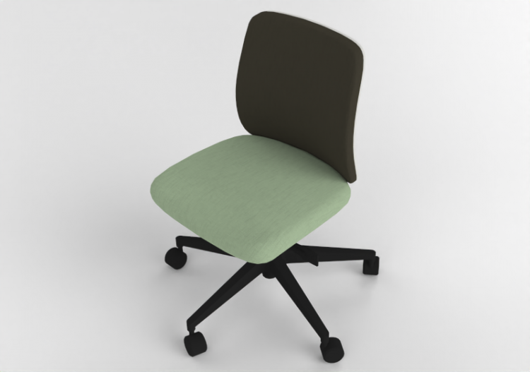 Sillas 3D - Silla con asiento de tela - Cavaletti - Idea -...