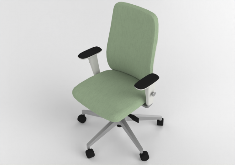 椅子 - Chair with fabric seat - Cavaletti - Idea - 40101 -...
