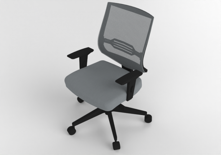 Chaises 3D - Chaise avec assise en tissu - Cavaletti - Air...
