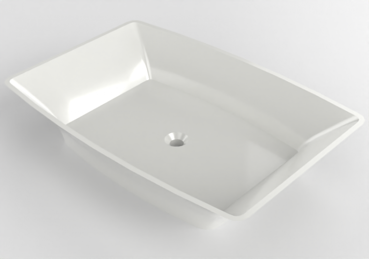 Pias 3D - Pia de cerâmica - Doka Bath Works - Ravello -...