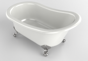 Bañeras de baño 3D - Bañera de cerámica - Doka Bath Works - Slipper