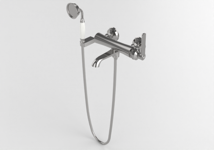3D Wasserhähne - Einhebelmischer für Badewanne - Doka Bath...