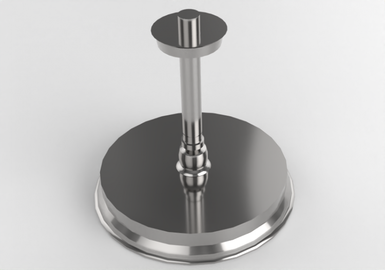 3D Wasserhähne - Duschkopf aus Metall - Doka Bath Works -...