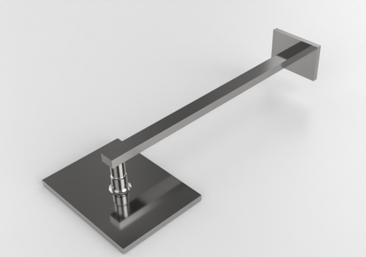 3D Wasserhähne - Duschkopf aus Metall - Doka Bath Works -...