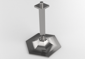 Torneiras 3D - Cabeça de chuveiro de metal - Doka Bath Works - Favo