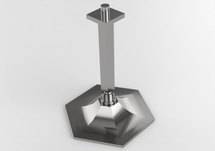 3D Wasserhähne - Duschkopf aus Metall - Doka Bath Works -...