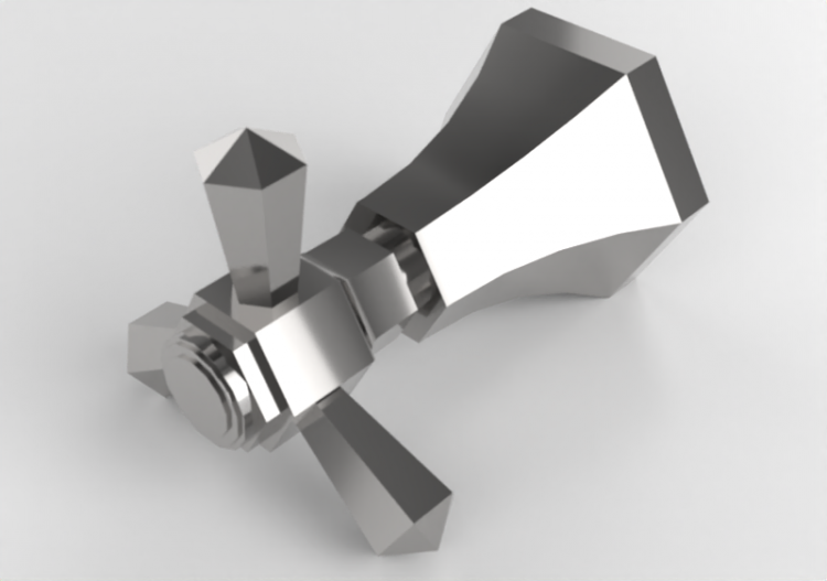 3D Zubehör - Garderobenständer aus Metall - Doka Bath Works...