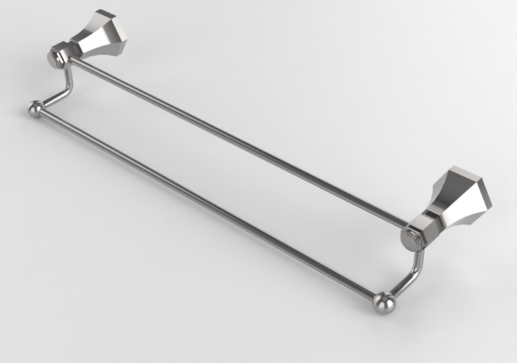 Acessórios 3D - Toalheiro de metal - Doka Bath Works - Favo...