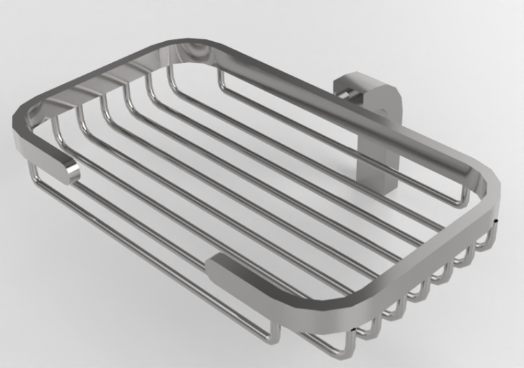 Accesorios 3D - Jabonera de metal - Doka Bath Works - OFF -...