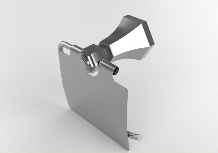 Acessórios 3D - Porta rolo de metal - Doka Bath Works -...